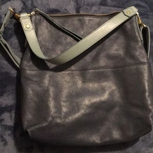 Fossil blue Leather purse